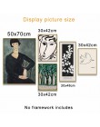 Klasyczne Amedeo Modigliani Picasso grafika kolekcja szkic druk na płótnie obraz plakat zdjęcia ścienny salon Home Decor