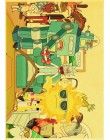Cartoon plakat rick i morty retro plakaty papier pakowy wysokiej jakości malowanie na wystrój domu naklejki ścienne