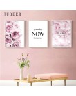 Styl skandynawski plakaty i druki ściana kwiatów zdjęcia do salonu pióro ozdobny obraz na płótnie drukuje Home Decor