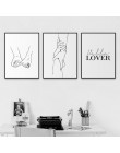 Nordic Back biały w stylu słodka miłość Wall Art plakat na płótnie minimalistyczna grafika cytaty miłosne malarstwo obraz na wys