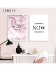 Styl skandynawski plakaty i druki ściana kwiatów zdjęcia do salonu pióro ozdobny obraz na płótnie drukuje Home Decor