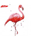 Obrazy olejne według liczb kwiat farba akrylowa malowanie ścian obraz kolorowanie Flamingo według liczb, na płótnie Home Decor