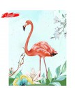 Obrazy olejne według liczb kwiat farba akrylowa malowanie ścian obraz kolorowanie Flamingo według liczb, na płótnie Home Decor