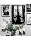 Nordic mody plakat kwiaty na płótnie malarstwo cytat obrazy na ścianę do salonu nowoczesne domu dekoracyjne reprodukcje na ścian