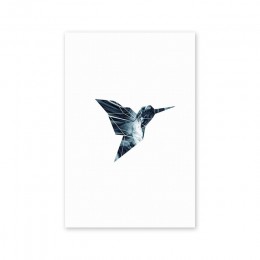 Styl skandynawski plakat minimalistyczny płótno artystyczne malarstwo ptak liść czarno-białe wydruki dekoracja ścienna malowanie