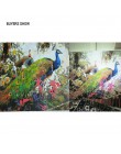 CHENISTORY peacock ręcznie malowany obrazek według numerów zwierząt farba akrylowa na płótnie rodzina ręcznie malowany rysunek o