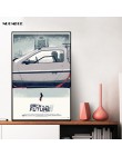 NUOMEGE powrót do przyszłego samochodu plakat obrazy Silk plakat na płótnie klasyczne obrazy z motywem filmowym Home Decor chłop
