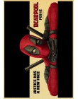 Vintage plakaty Marvel Movie superpool deadpool dla domu/baru/element wystroju do salonu papier pakowy wysokiej jakości plakat n