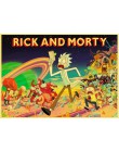 Rick i morty serii 2 plakat retro kraft papier vintage plakaty animacja science-fiction serialu artystyczny obraz naklejki ścien
