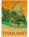 Hd drukuj stylu Vintage sztuka malarstwo nowy jork londyn włochy TAHITI plakaty w stylu Retro podróży zaprasza cię do odwiedzeni