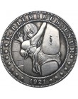 Hobo nikiel 1921-D USA Morgan Dollar monety kopia typu 86