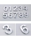 Samoprzylepne znaki numeryczne i litery alfabetu angielskiego numer domu hotelowego płyta drzwi stół ogród skrzynka pocztowa num