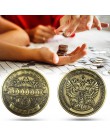 Pamiątkowa moneta milionów rosyjskich rubli wytłoczona dwustronna odznaka sztuka wyzwanie moneta odznaka złota moneta kolekcjone