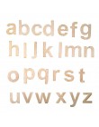52 sztuk/zestaw numery Scrapbooking mieszane litery alfabetu strona sztuka i rękodzieło drewniane litery dekoracji edukacyjne do