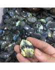 5 sztuk naturalny labradoryt kryształ szorstki polerowany kamień spadł kamienny koralik punkt naturalne Reiki uzdrowienie chakra