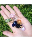 Mini kolor szkła butelki prostokąt słodkie butelki z korkami małe butelki prezent małe słoiczki fiolki Mix 7 kolorów darmowa wys