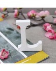 Białe drewniane litery wolnostojący serce 3D DIY spersonalizowana nazwa projekt drewno list na ślub dekoracje na przyjęcie urodz
