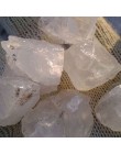 AAAA + 50g naturalny mineralny biały kryształ kwarcowy kamień Rock Chips okaz uzdrowienie kolekcja naturalna kryształowa ryba zb