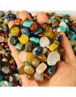 100g spadł kamień mieszane kamienie naturalne rainbow kolorowe skały mineralne agat na uzdrowienie chakra