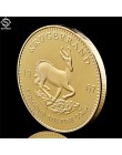 1967 republika południowej afryki arabia saudyjska Krugerrand 1OZ złota moneta Paul Kruger Token wartość monety kolekcjonerskie