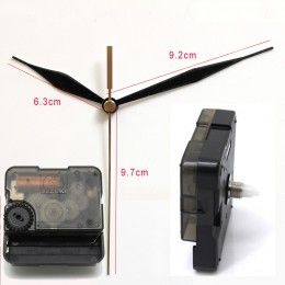 Suzuki cichy ruch plastikowy zegar naścienny ruch czarny 12  białe ręce zegar akcesoria zegar kwarcowy ruch HS88