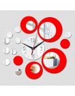 2016 przyjazd hot room srebrny duże kwiatowe kwarcowy akrylowy zegar ścienny tryb rn projekt luksusowe 3d lustro zegary zegarek 