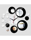 2016 przyjazd hot room srebrny duże kwiatowe kwarcowy akrylowy zegar ścienny tryb rn projekt luksusowe 3d lustro zegary zegarek 