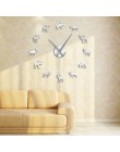 Wildlife Moose DIY Giant zegar ścienny łoś sylwetka dekoracyjne bezramowe zegar ścienny nowoczesny charakter zwierząt Wall Art p