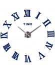 Nowy zegar ścienny zegarek zegary reloj de pared home decoration 3d akrylowa specjalna naklejka do zrobienia w domu salon igły