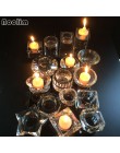 NOOLIM świeca liturgiczna posiadacze Tealight świecznik dekoracje ślubne Centerpieces Bonus
