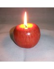 Strona główna czerwony w kształcie jabłka owoc świeca zapachowa prezent dekoracja ślubna walentynki świeca bożonarodzeniowa lamp