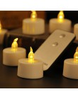 Zestaw 6 migoczących świec zdalnego sterowania do dekoracji walentynkowych, elektrycznych podgrzewaczy bezpłomieniowych, ciepłyc