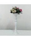 Metalowe świeczniki kwiaty wazon świecznik Centerpieces Road Lead kandelabr ozdoba na środek stołu porps ślubny dekoracje świąte