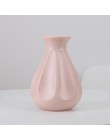 Wazony Origami imitacja ceramiczny wazon na kwiaty kosz rośliny stołowe dekoracje do domu wystrój Bonsai kompozycja kwiatowa poj