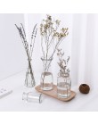Rośliny hydroponiczne wazon prosty kreatywny szklany wazon Home dekoracyjna stołowa przezroczysty wazon na kwiaty