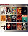Plakaty filmowe Film płytki nazębnej znaki na metalowej blaszce w stylu vintage Cafe Bar kino wystrój E.T. Szczęki "Park jurajsk