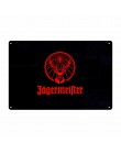 Jagermeister Vintage Metal znak blaszany Pub dekoracje barowe Deer piwo reklama płyta likier piwo naklejka ścienna Home Decor N2
