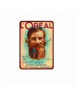 Vintage do salonu fryzjerskiego metalowy plakat Cafe Bar Pub znak blaszany tablica Retro strzyżenie i golenie broda żelaza płyty