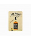 American Jack whisky plakietka metalowa Vintage znaki blaszane restauracja/bar kasyno artystyczny obraz plakaty znani pijący Hom