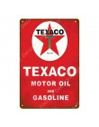 Olej silnikowy i benzyna metalowe tabliczki motocykle samochody ciężarowe opony wystrój garażu tablica dekoracyjna plakat artyst