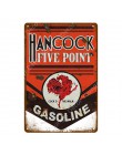 Olej silnikowy i benzyna metalowe tabliczki motocykle samochody ciężarowe opony wystrój garażu tablica dekoracyjna plakat artyst