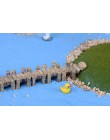 Mech mikropejzaż Mini rzemiosło żywiczne most figurka jardin home decor miniaturowe bajkowe akcesoria do dekoracji ogrodu nowocz