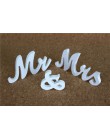 Dostosuj dowolne drewno połączone słowa drewniane białe napisy nazwa alfabetu urodziny prezent ślubny wesele dekoracje domu prez