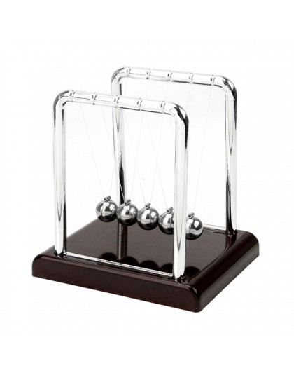HILIFE kołyska newtona wahadło fizyczne biurko wystrój stołu stalowa wyrównać piłkę metalowa kulka wahadłowa Newton Ball