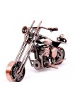 Metalowe miniaturowe figurki w kształcie motocykla ozdobne dekoracyjne modne oryginalne