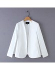 Podział projektu kobiety płaszcz płaszcz wierzchni w stylu casual, damska czarny i biała kurtka moda streetwear luźna odzież top