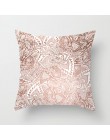 Fuwatacchi styl skandynawski obicia na poduszki różowy geometryczny poszewka na poduszke z nadrukiem poduszki dekoracyjne do dom