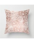 Fuwatacchi styl skandynawski obicia na poduszki różowy geometryczny poszewka na poduszke z nadrukiem poduszki dekoracyjne do dom