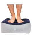 Miękka stopa poduszka wypoczynkowa PVC dmuchana poduszka pod stopy poduszka wypoczynkowa poduszka podróże lotnicze biuro w domu 