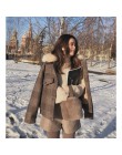 Mishow 2019 kobiety nowa zimowa odzież zagęścić wełniana kurtka kobiet koreańskiej wersji krótki luźna w kratę wełniany płaszcz 